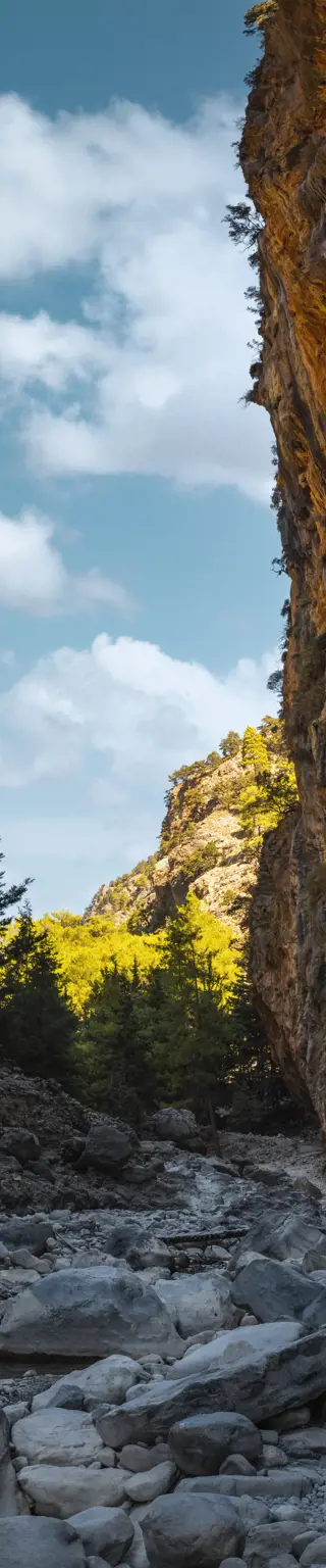 Wandern in der Samaria-Schlucht